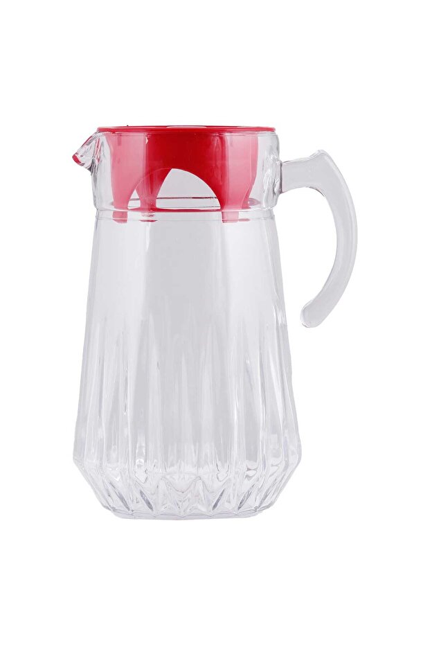 Modena Glass Water Jug with Lid, 1.7L