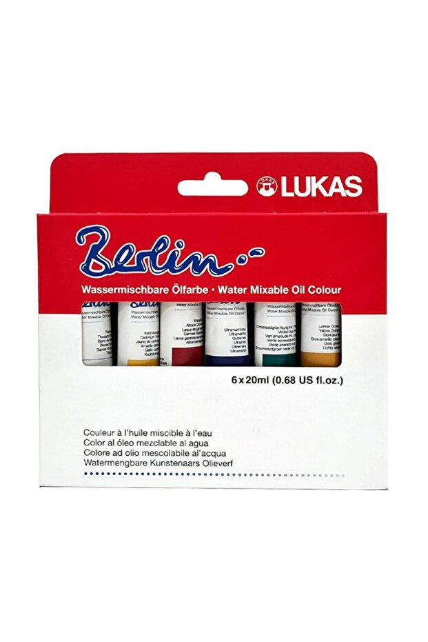 Berlin Water Mixable Oil Starter Set 6x20ml