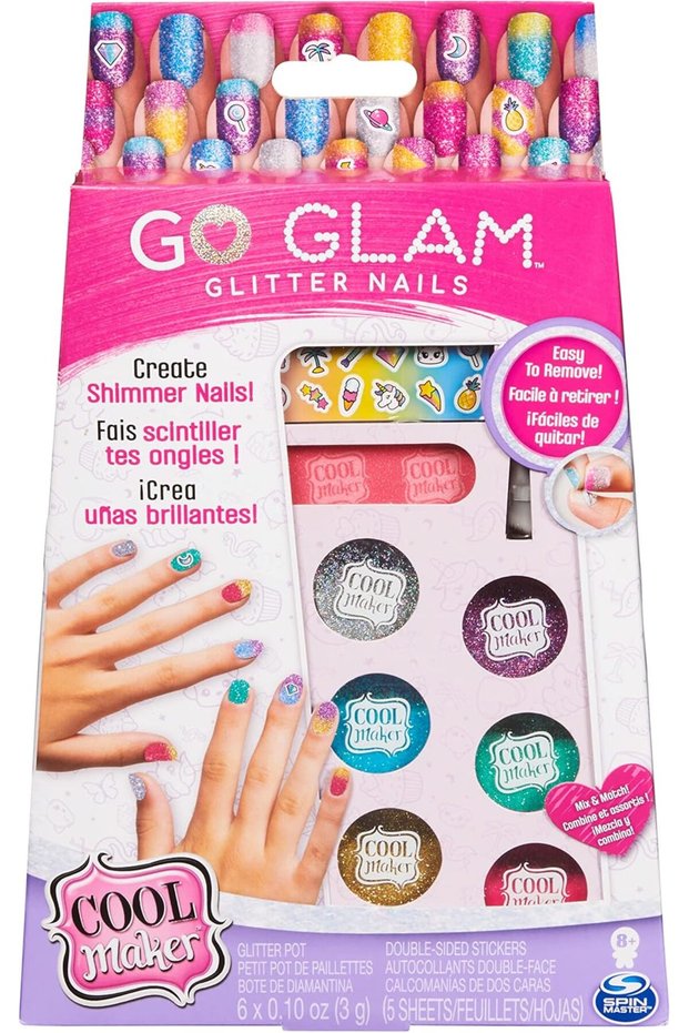 Go Glam Glitter Nails Activity Kit 6059916