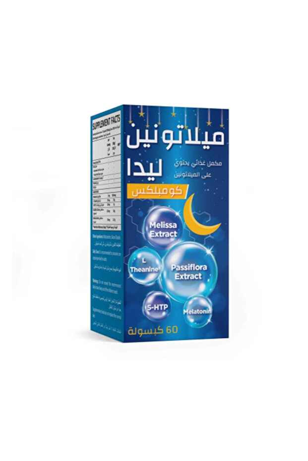 ناتفيتا ميلاتونين ليدا 60 كبسولة