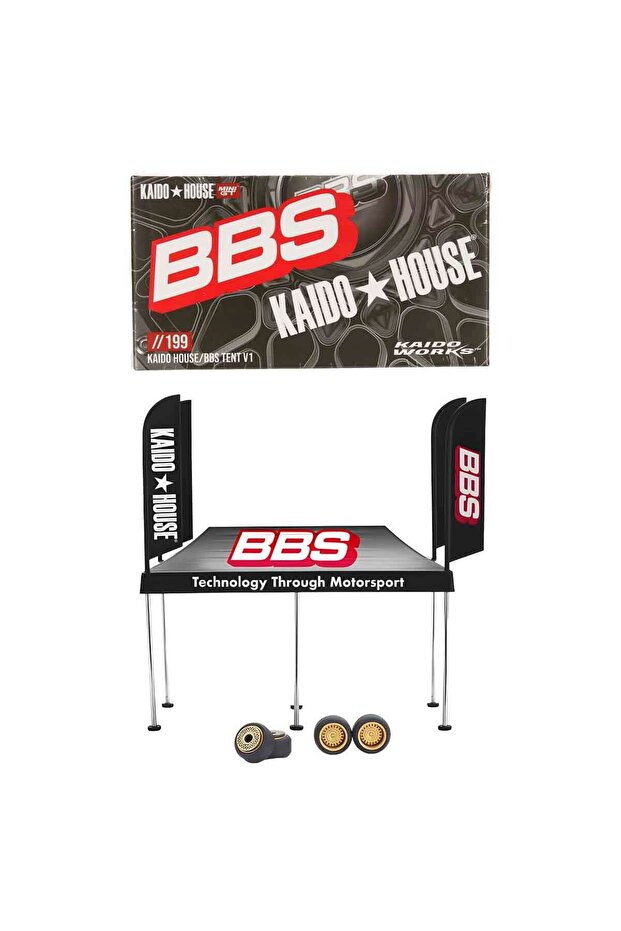 1:64 X Kaido House Bbs Tent V1 Service Tent Set