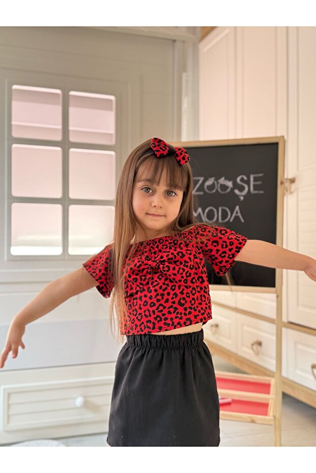 Red Leopard Model Double Set - 1