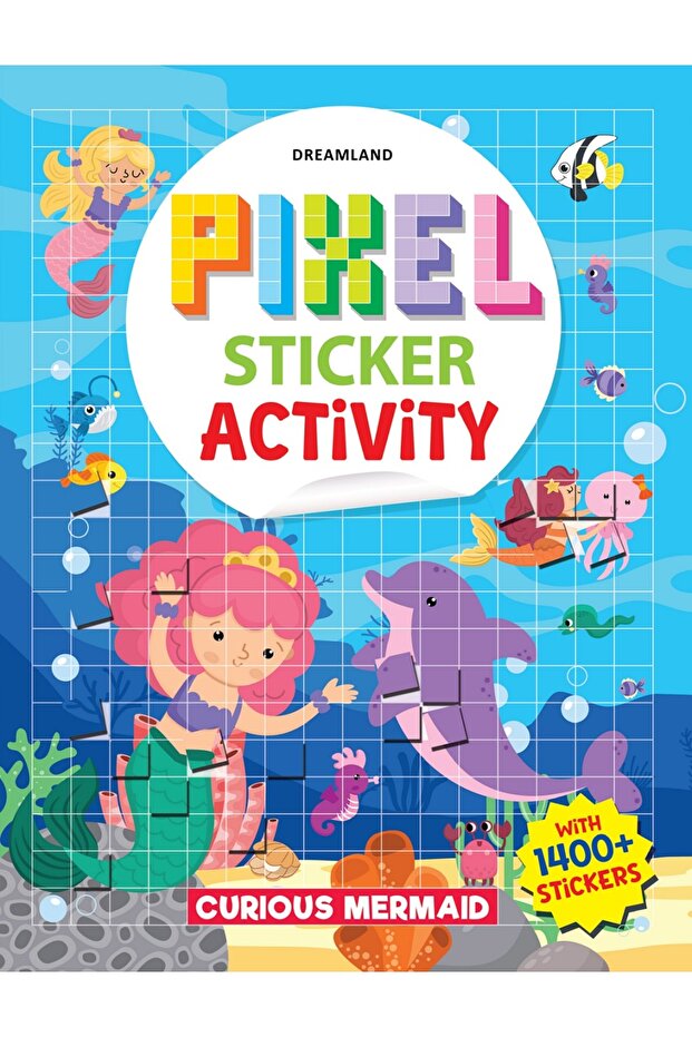 04. PIXEL STICKER - CURIOUS MERMAID