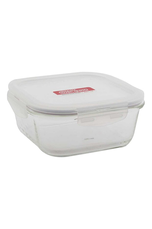 Square Glass Container, 750 ml