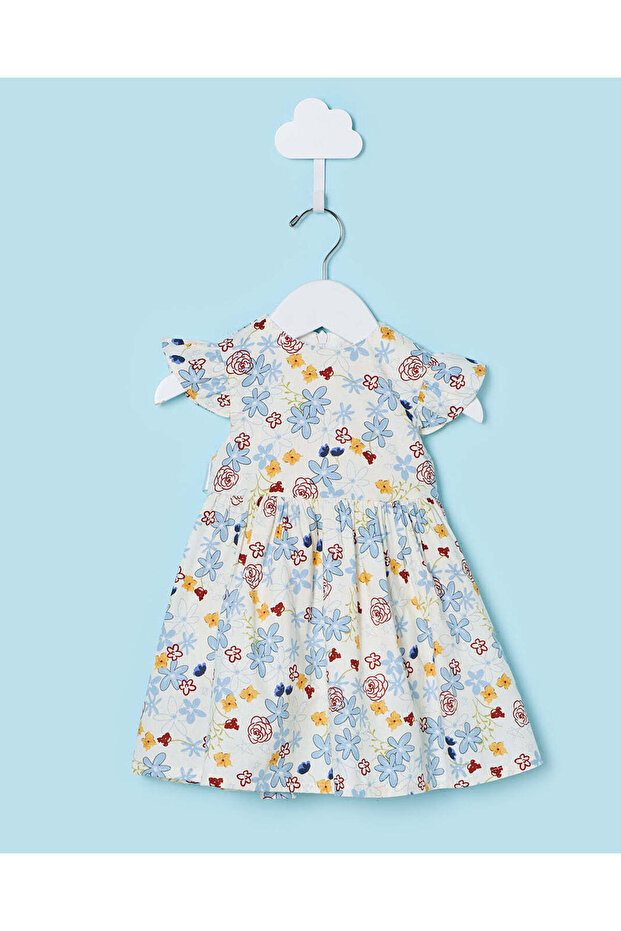 Infant Girls Multicolour Printed Dress