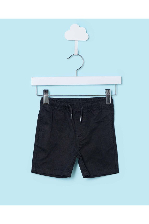 Infant Boys Black Shorts