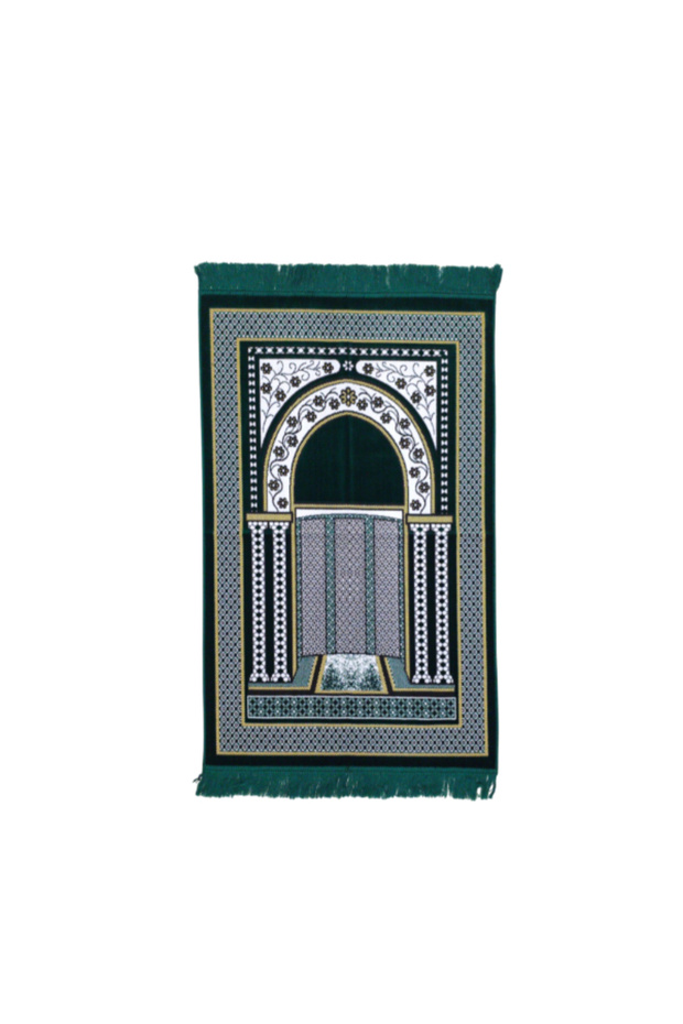 سجادة صلاة إسلامية فاخرة من أرش محراب مقاس 70 × 110 سم