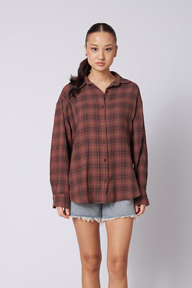 Checked Cotton Shirt