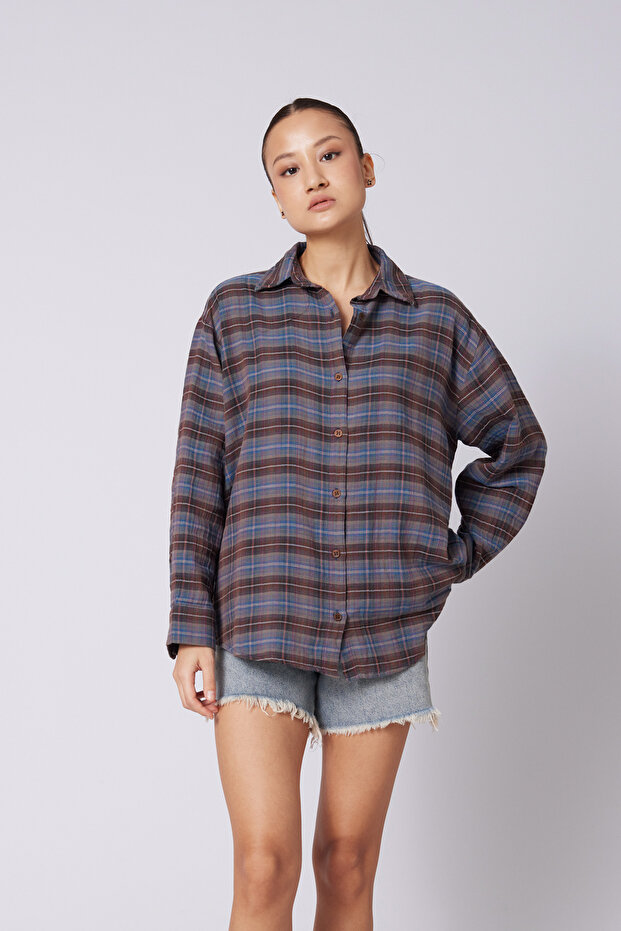 Checked Cotton Shirt