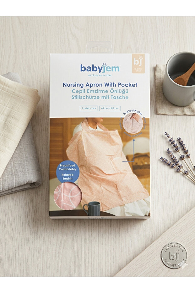 Breastfeeding Bib with Pockets