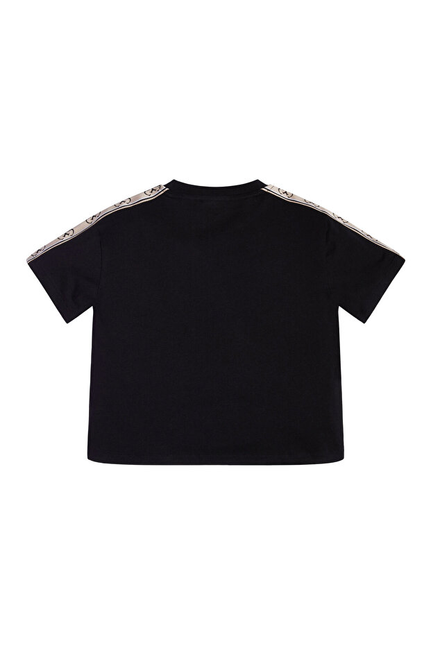 Front logo crop t-shirt - 2