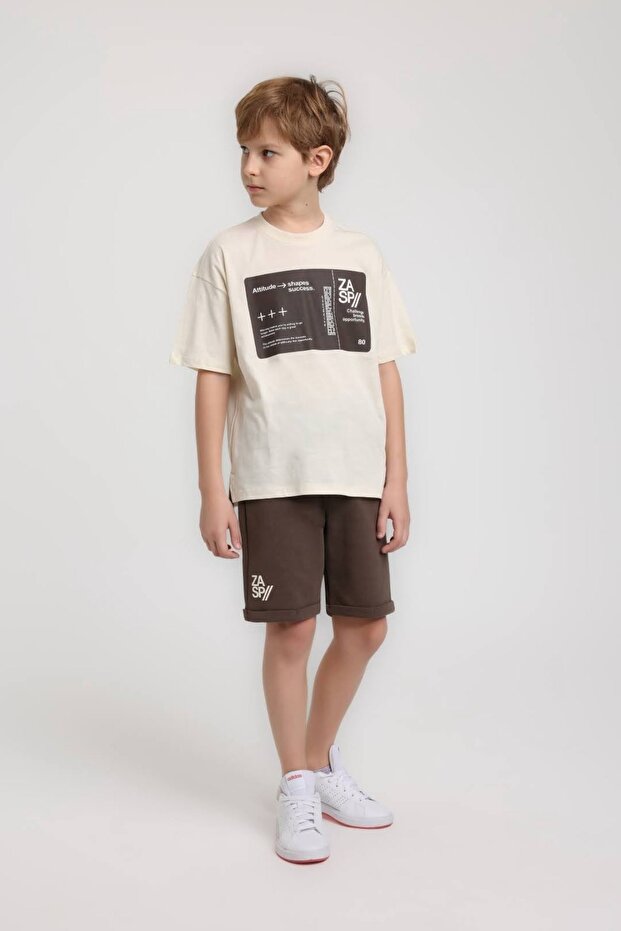 5-14 Years Zayn Vex Boys' Suit-Brown