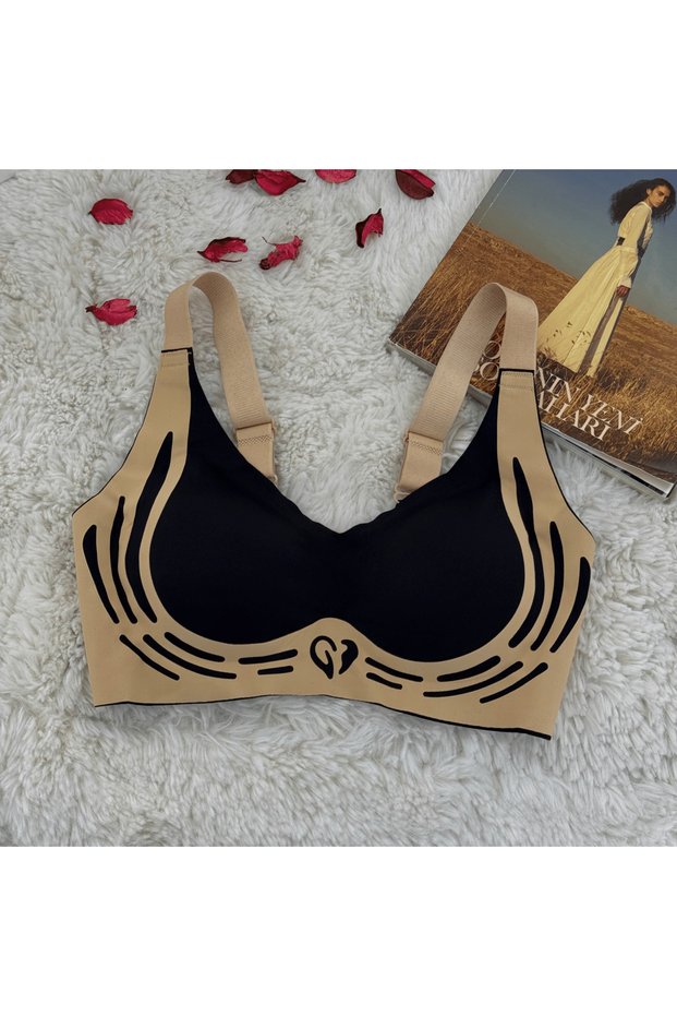 Women's Seamless Laser Cut Gathered Padded Bra (Daily & Sports)