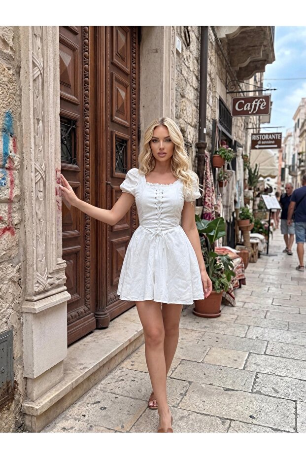 Rochie alba de vara - 1