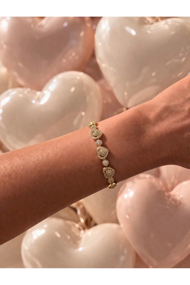 Heart Zircon Stone Xuping Bracelet