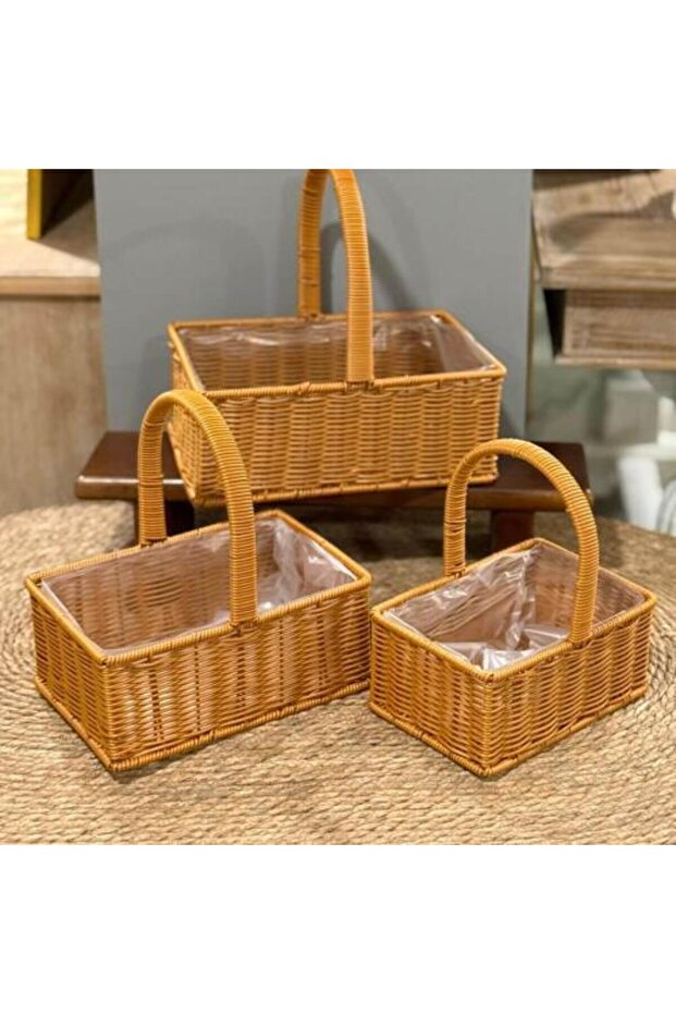 Synthetic Rattan Baskets سلال خوص صناعي