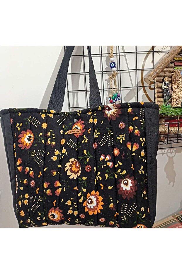 Flannel Bag, Shopping Bag, Beach Bag, Lunchbag