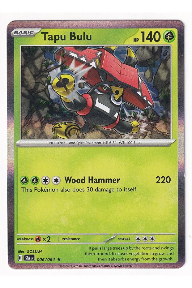 Tapu Bulu # 6 Shrouded Fable Playing Cards