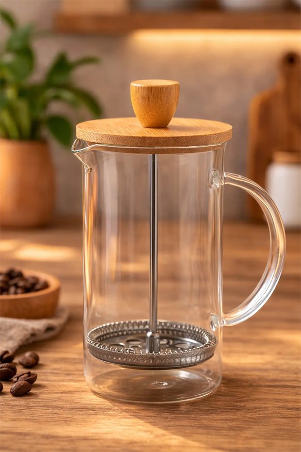 Wooden French Press (350ml)