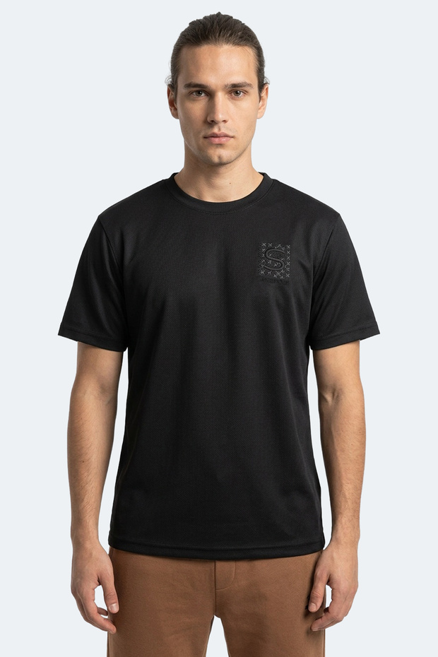 Zegna Men's Black T-Shirt