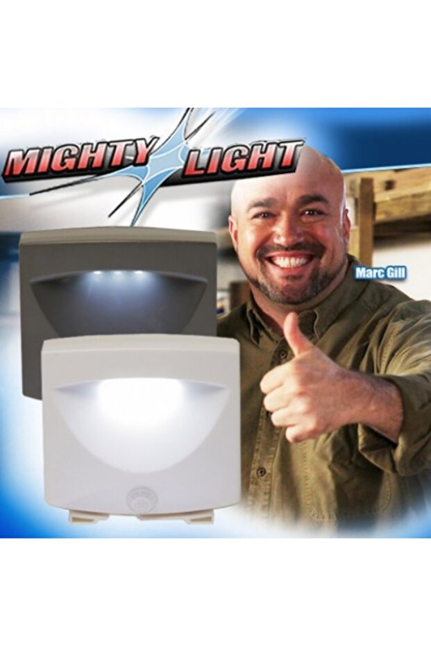 مصباح LED قوي يعمل بالبطارية ويتم تشغيله بالحركة