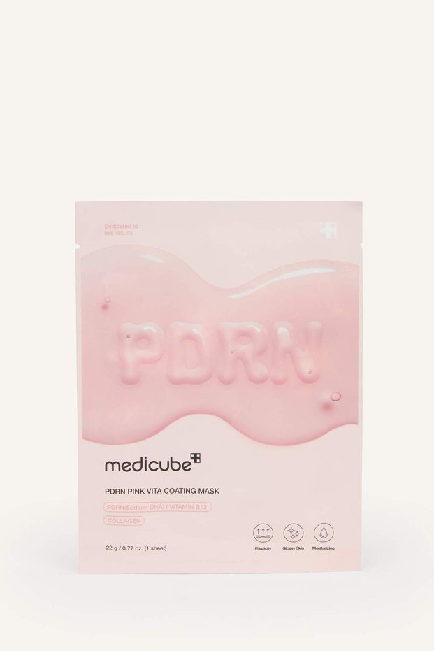 Medicube Pdrn Pink Vita Coating Mask Moisturizing and Nourishing Salmon Pdrn and Pink B12 Vitamin Mask