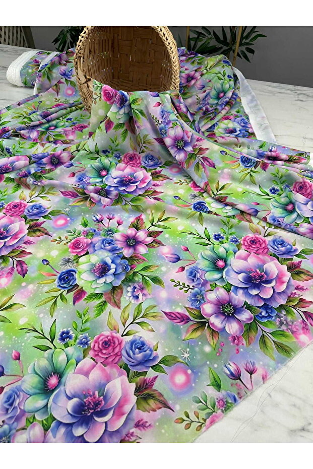 Nevara Lycra Crepe Fabric