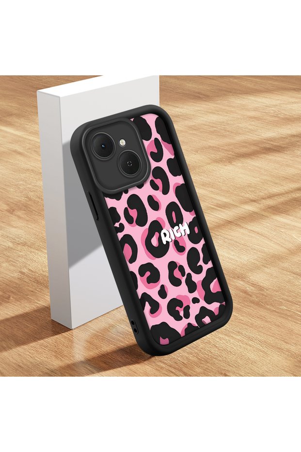 Tecno Spark 40C Compatible Stylish High-Quality Leopard Pattern Cat Phone Case