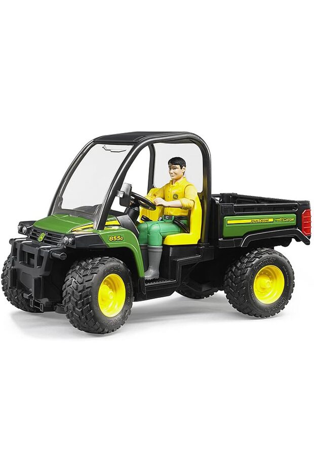 John Deere Gator XUV 855D with Driver 02490
