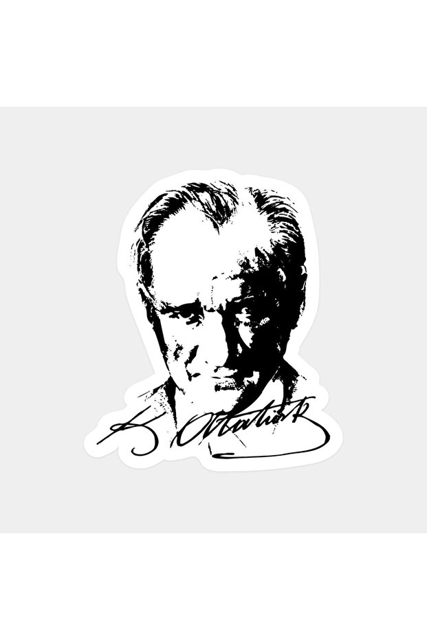 Ataturk Portrait Sticker