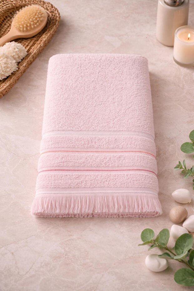 Cotton Fringed 65X130 cm Soft Colorful Home & Hotel Towel