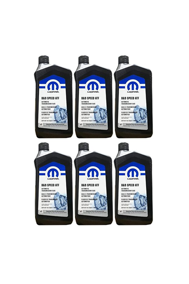 Chrysler Dodge Jeep Ram 8 and 9 Speed Automatic Transmission Fluid New Case of 6
