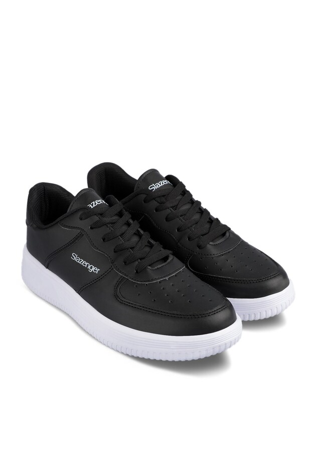 Modern Lace-Up Casual Sneakers Lightweight and Comfortable Black