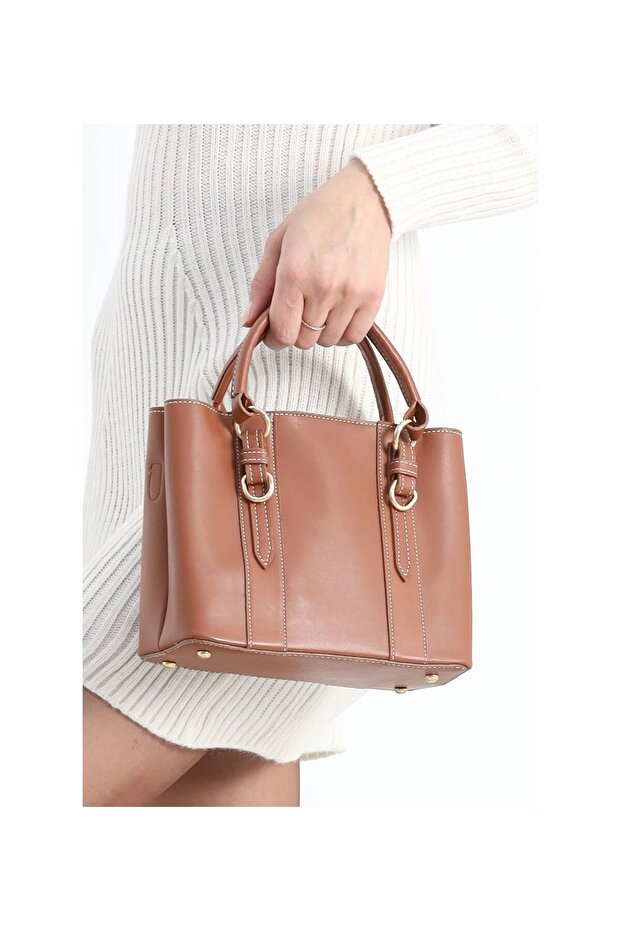 Women's Shoulder Bag Daily Stylish and Convenient Design Tan