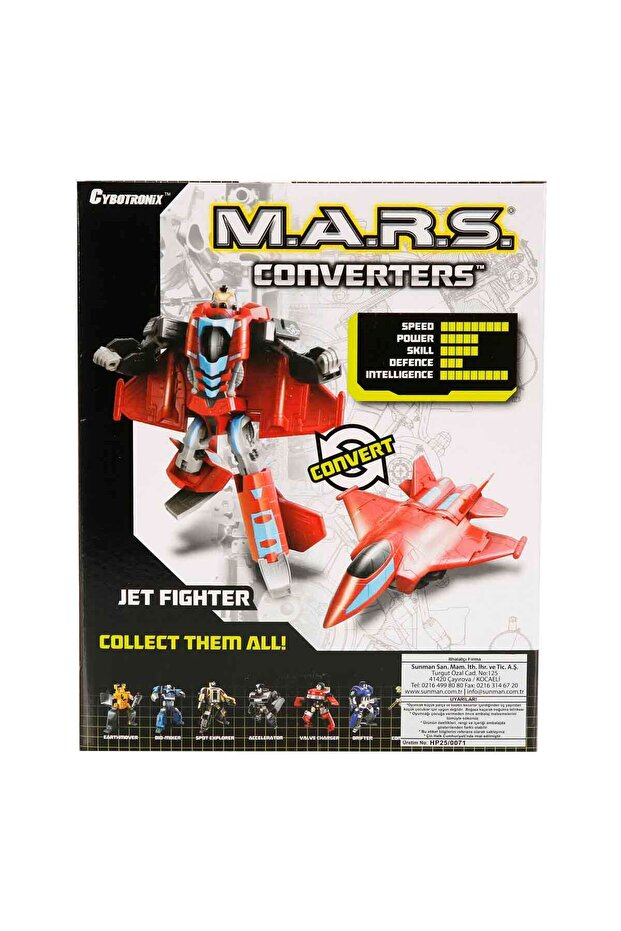Mars Transformable Robot Jet Fighter - 4