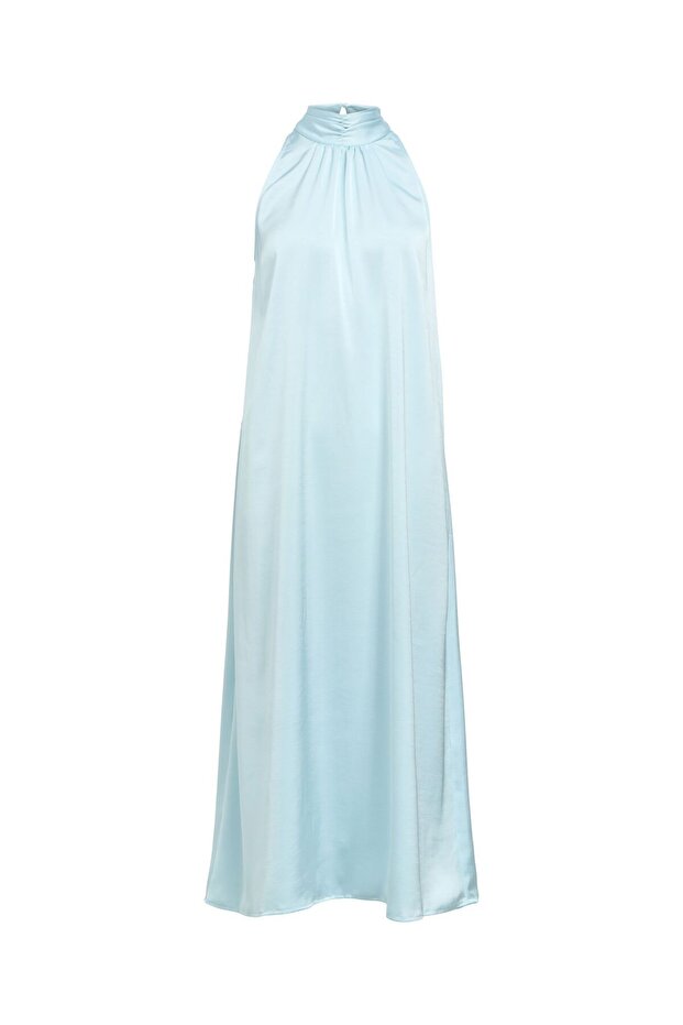 Maxikleid Satin - 2
