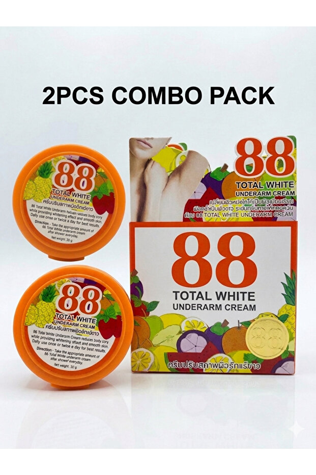 Underarm Whitening Cream 2PCS COMBO – Dark Underarm Brightening & Odour Control with Niacinamide
