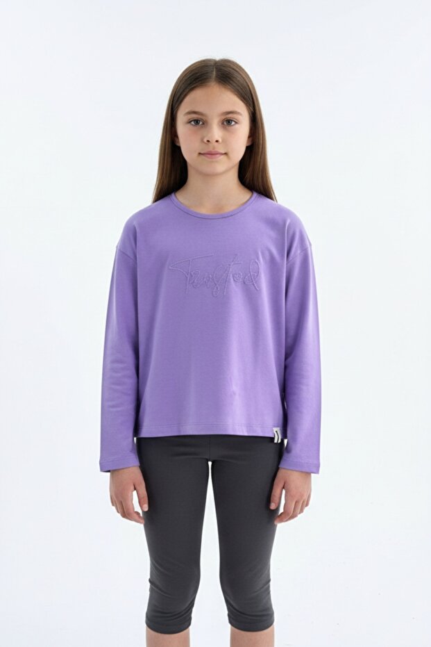 Girl's Embroidered T-Shirt