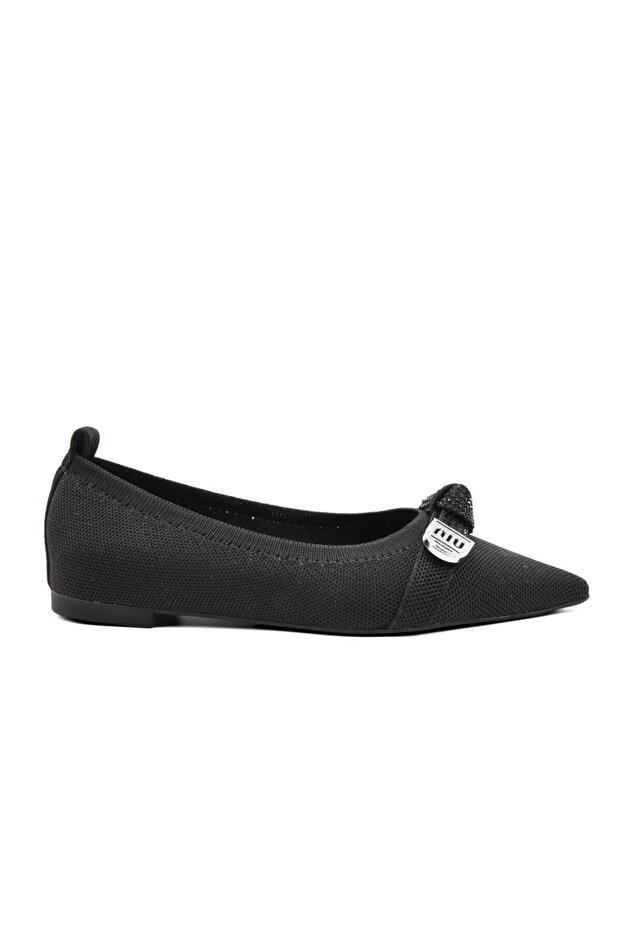 128-470 Black Women's Ballerinas