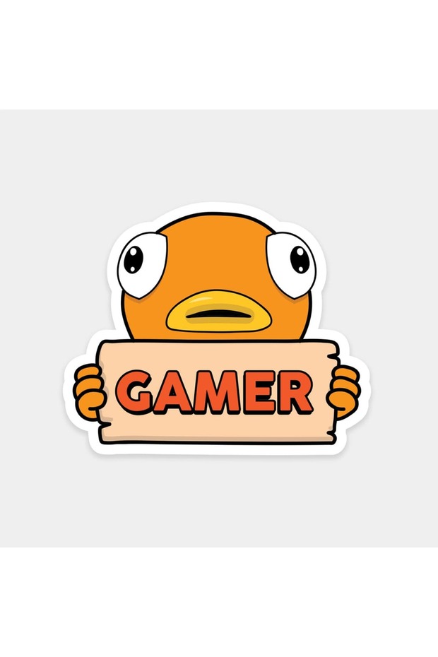 Gamer Fish Sticker