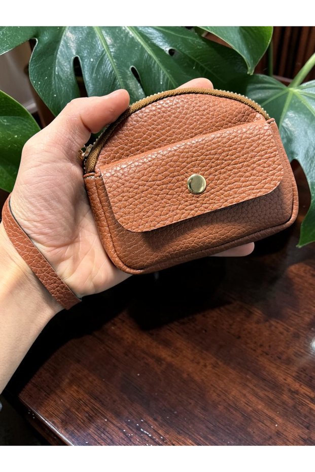 Rolax Leather Powder Retro Mini Hand Wallet for Women Money Portfolio Women's Wallet Fashion Small Wallet