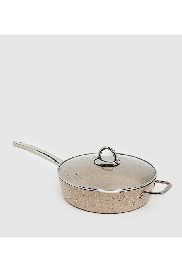 54x28x9.5cm Beige Saute Pan