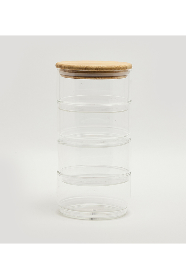 Glass 33x13cm Clear Jar