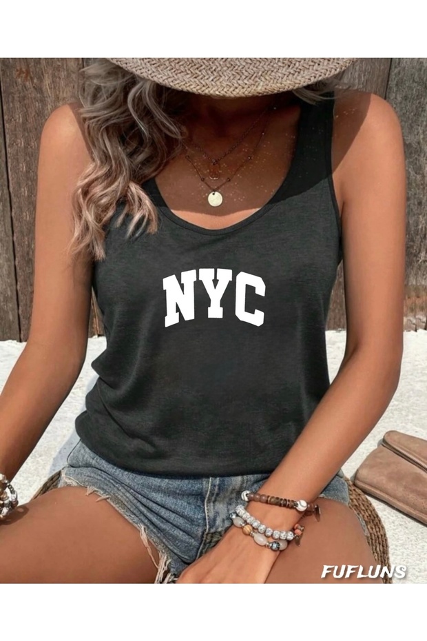 Nyc Printed Women's Round Neck T-Shirt