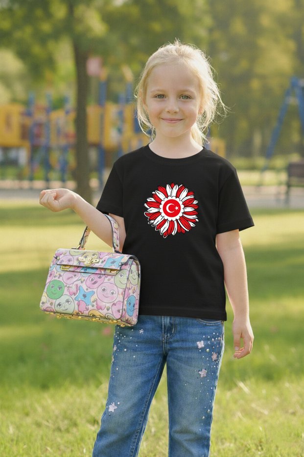 Children's T-Shirt April 23Rd Sovereignty and Children's Day T-Shirt Unisex 100% Cotton Printed Comfortable Fit