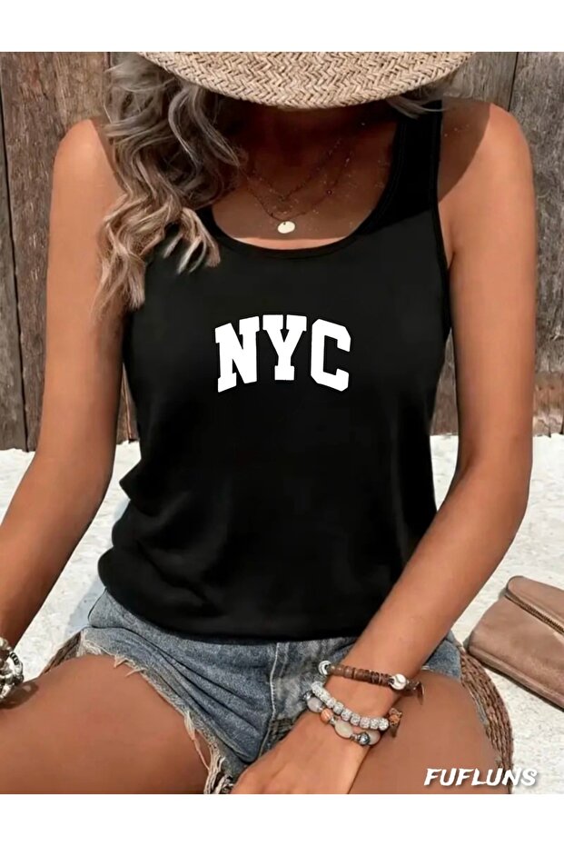 Nyc Printed Women's Round Neck T-Shirt