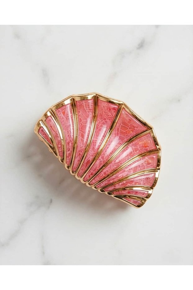 Oyster Acrylic Oyster Latch Buckle