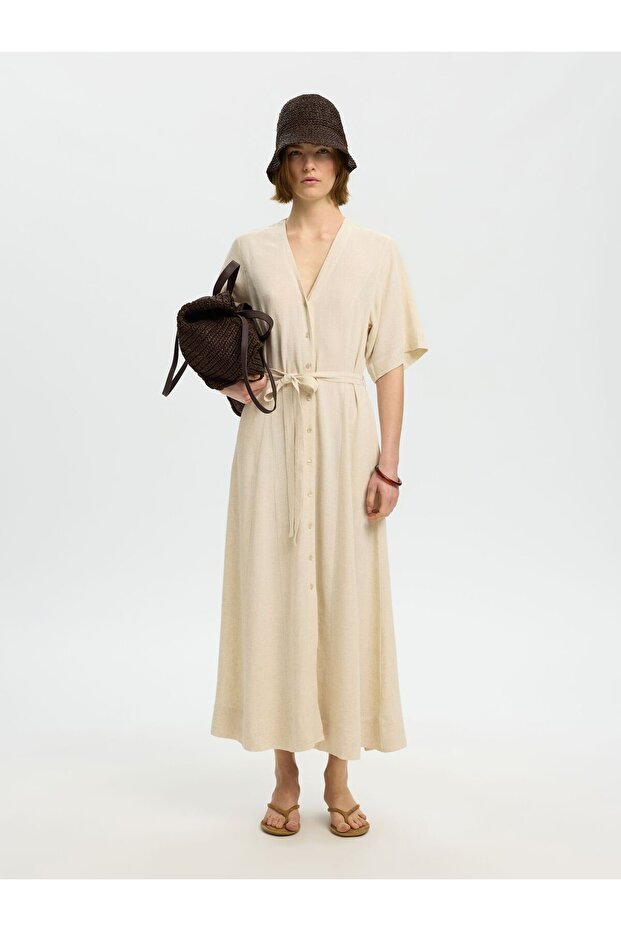 Maxikleid Viskosemix - 4