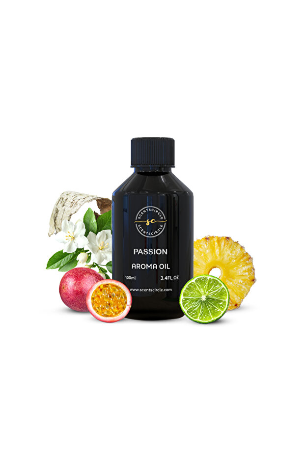 Passion Aroma Diffuser Oil 100ml | Sensual Citrus Fragrance Oil with Lime & Mandarin