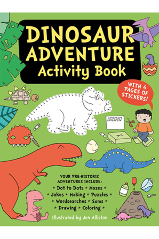 Dinosaur Adventure Activity Book - 1
